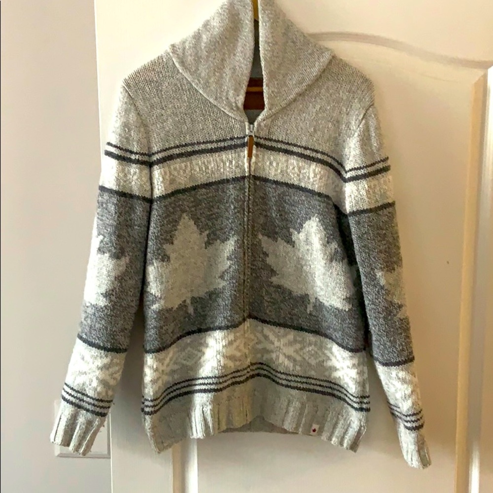 Knit Zip Sweater